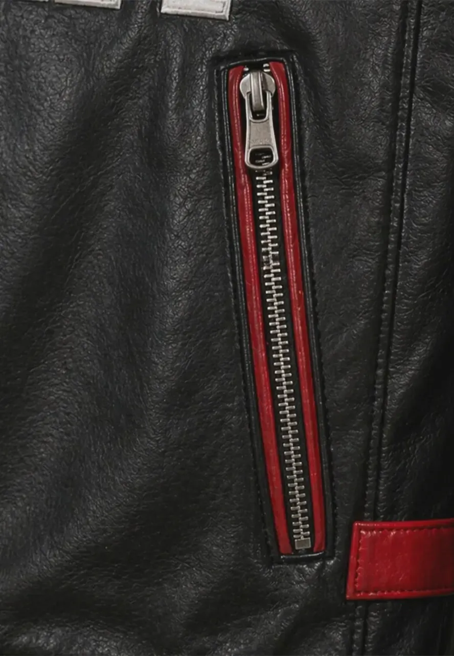 Vintage Ferrari F1 Biker Jacket ferrari racing jacket
