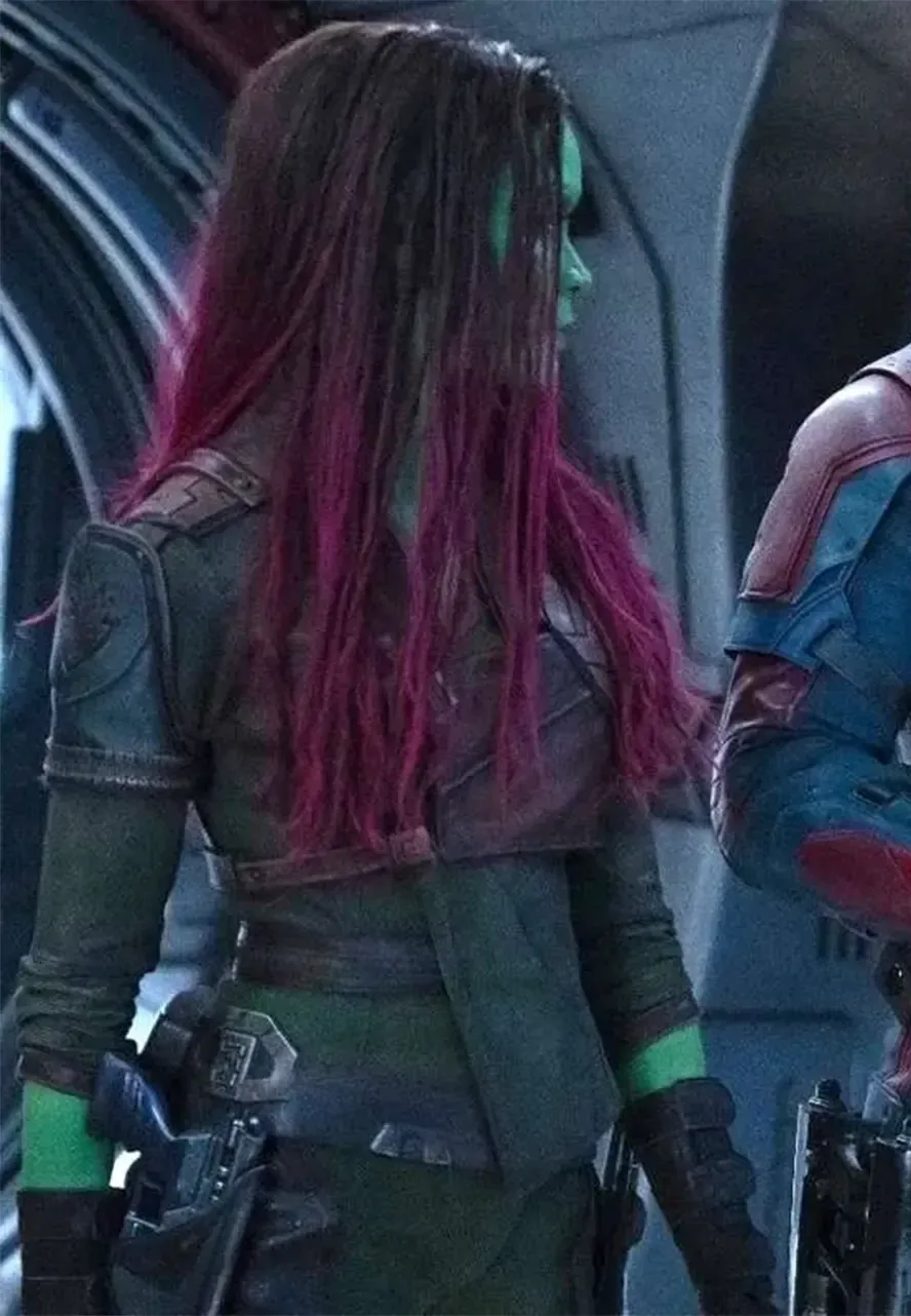 Guardians of the Galaxy Vol. 3 Zoe Saldana Jacket gamora costume jacket