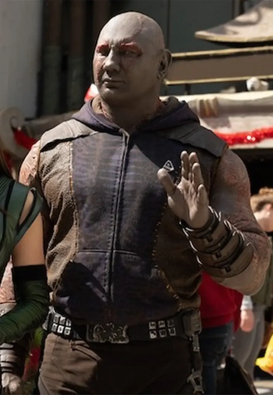 Guardians of the Galaxy Vol. 3 Dave Bautista Vest guardians of the galaxy leather vest