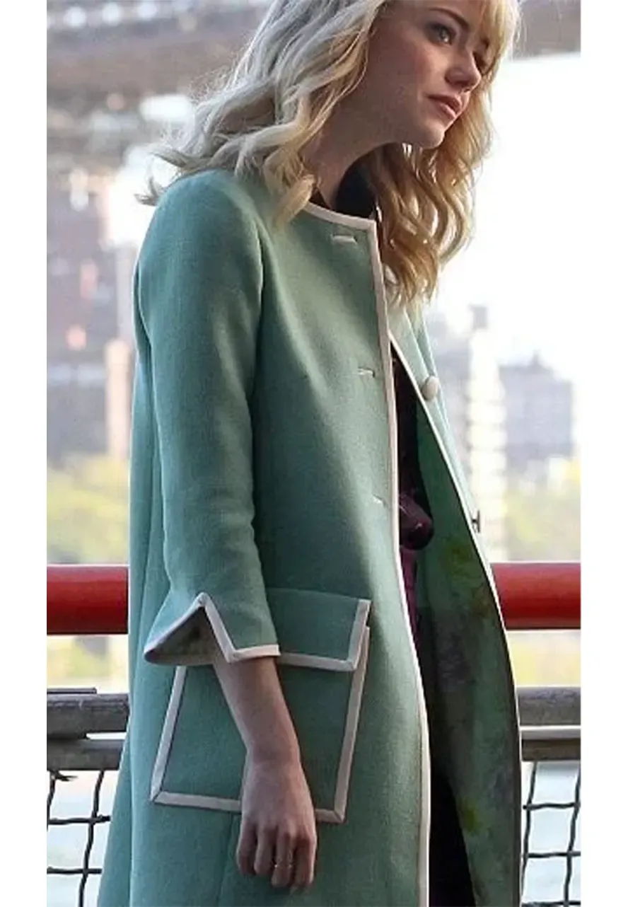 The Amazing Spider Man 2 Gwen Stacy Coat gwen stacy trench coat