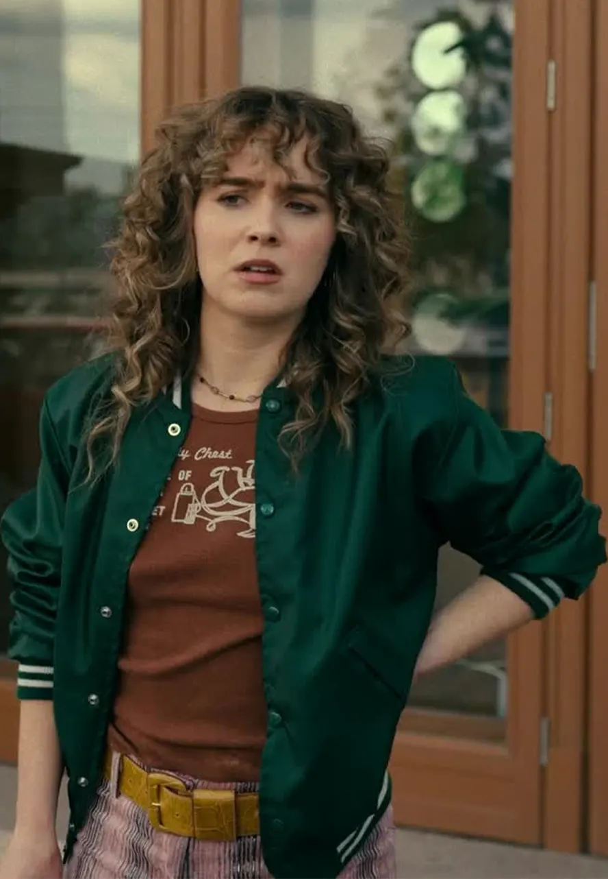 Ponies S01 Haley Lu Richardson Varsity Jacket haley lu richardson varsity jacket