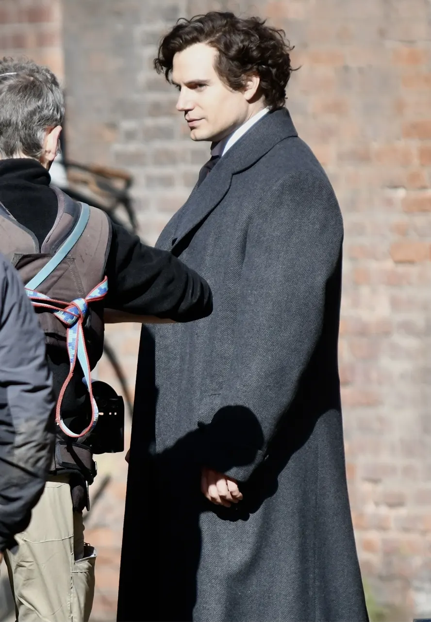 Henry Cavill Enola Holmes 2 Wool Coat henry cavill trench coat