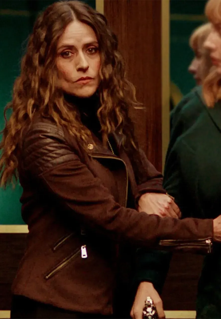 Berlin S01 Raquel Murillo Jacket itziar ituno brown jacket