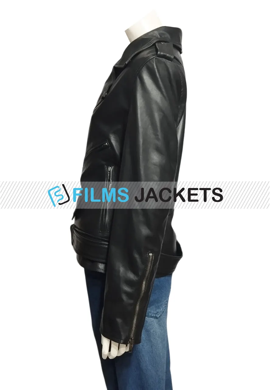 Joan Jett Black Leather Jacket joan jett leather jacket