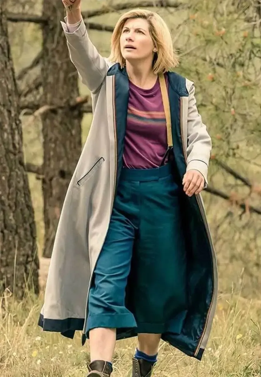 Jodie Whittaker Doctor Who Trench Coat jodie whittaker 13th doctor hoodie