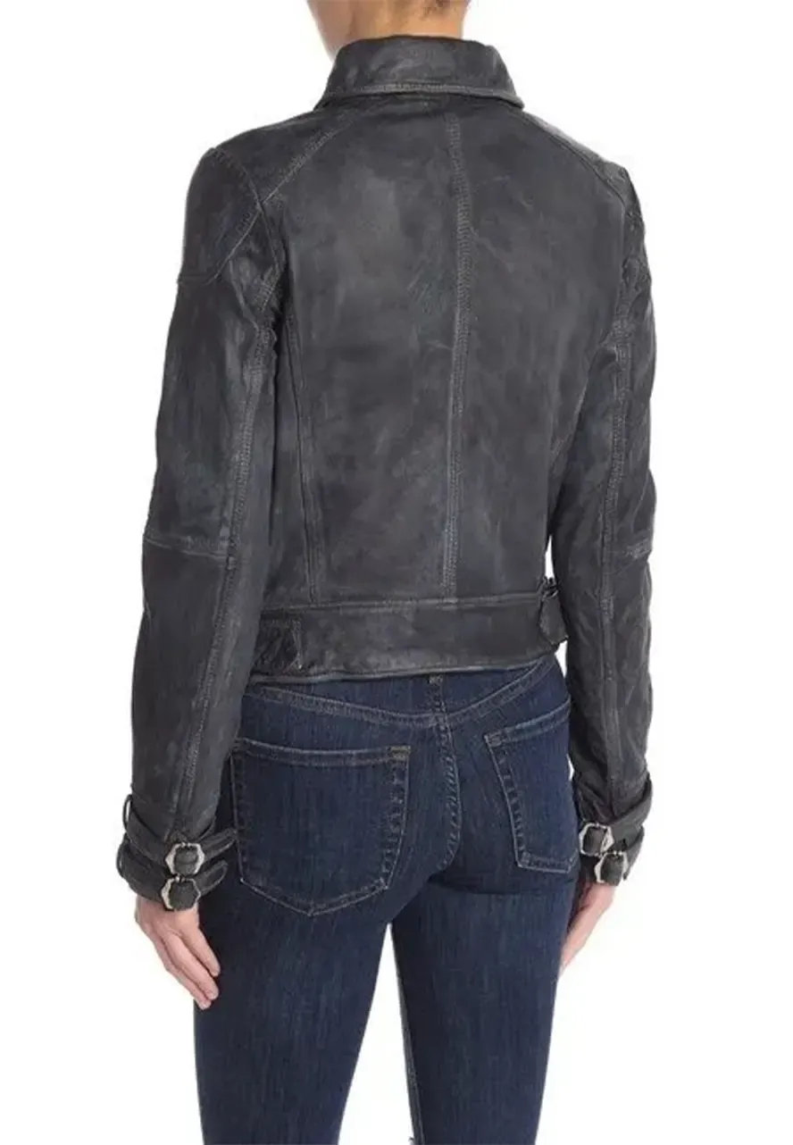 Arrow S07 Dinah Drake Biker Jacket juliana harkavy leather jacket