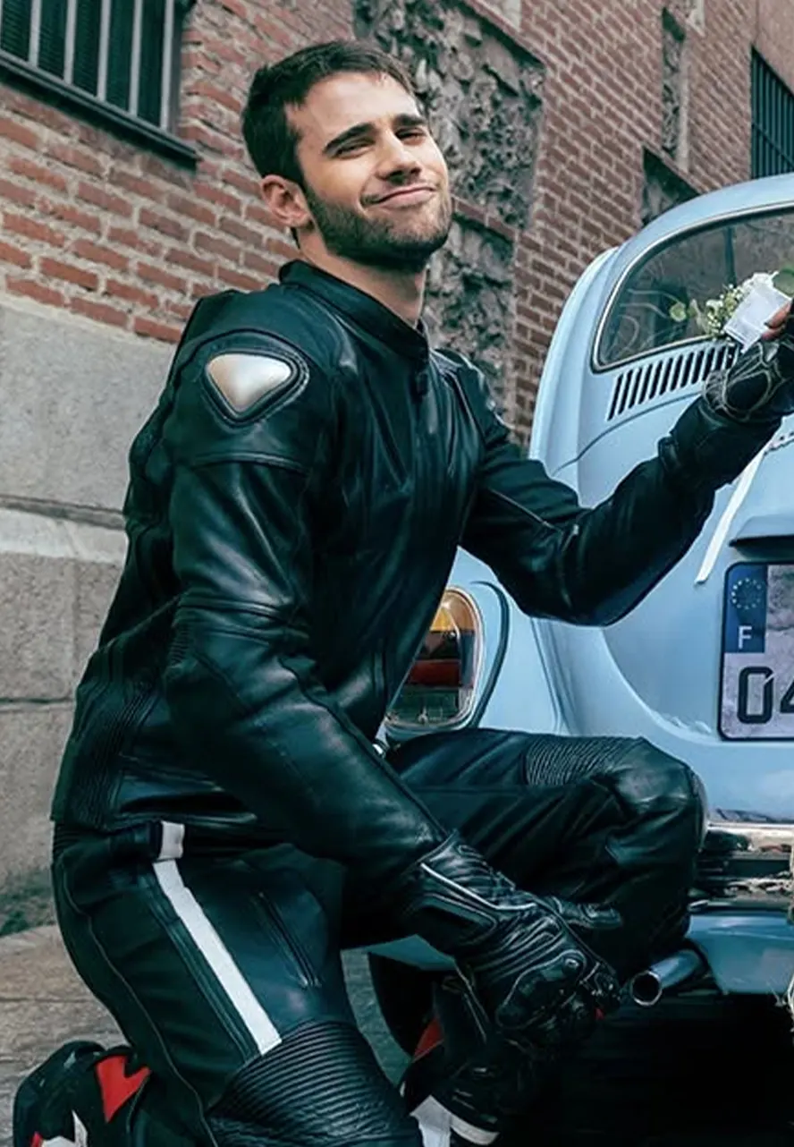 Berlin S01 Roi Biker Leather Jacket julio pena biker leather jacket