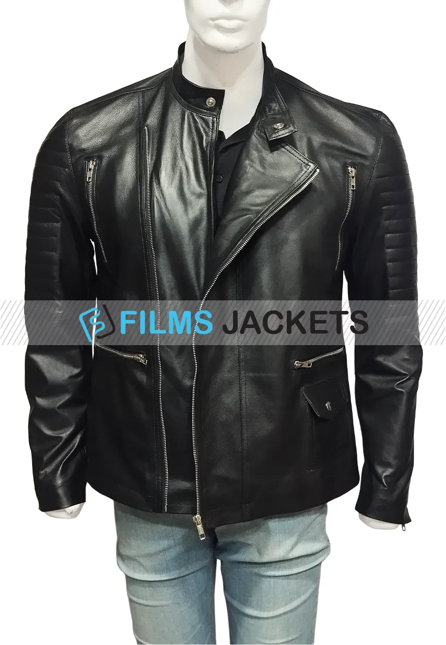 Omarion Grandberry Love & Hip Hop Hollywood Black Leather Jacket love hip hop hollywood omarion grandberry jacket