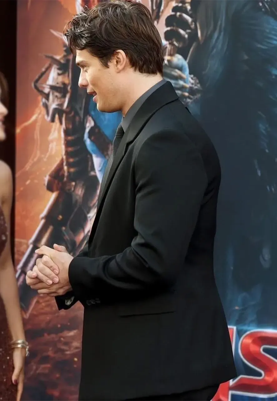 Masters Of The Universe Premiere Nicholas Galitzine Blazer masters of the universe blazer