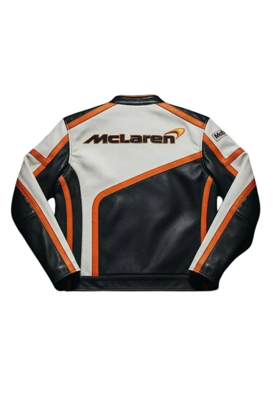 Formula 1 McLaren Leather Jacket mclaren f1 leather jacket