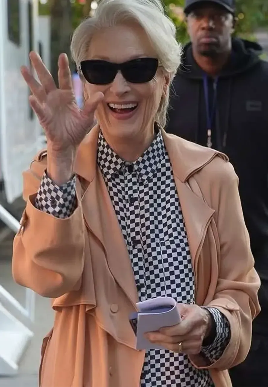 The Devil Wears Prada 2 Miranda Priestly Coat meryl streep trench coat