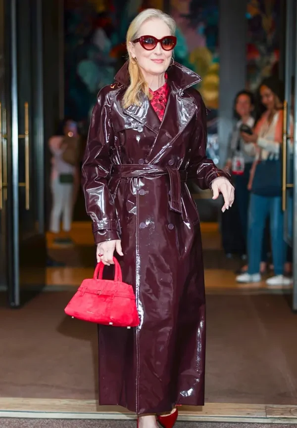 meryl streep trench coat