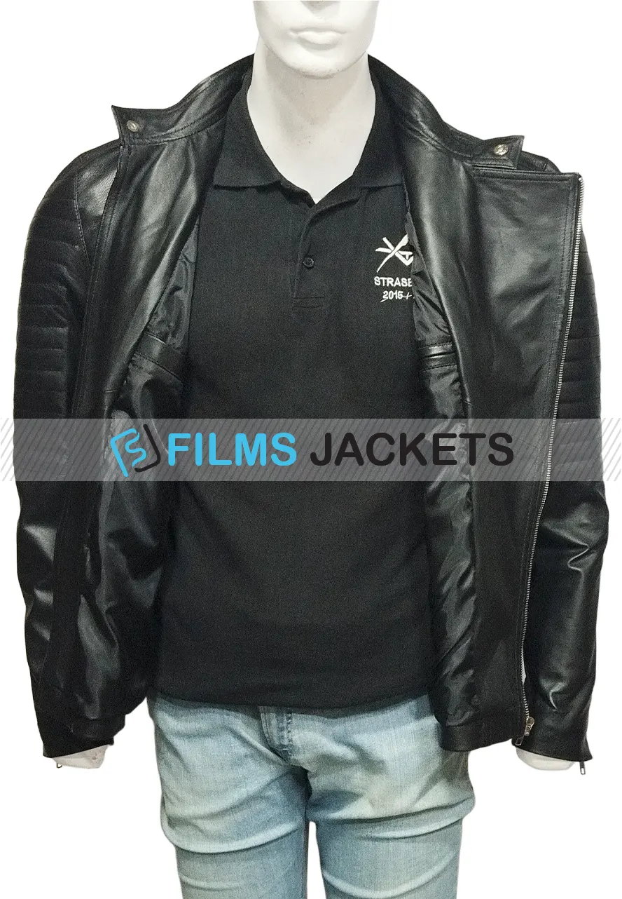 Omarion Grandberry Love & Hip Hop Hollywood Black Leather Jacket omarion grandberry jacket