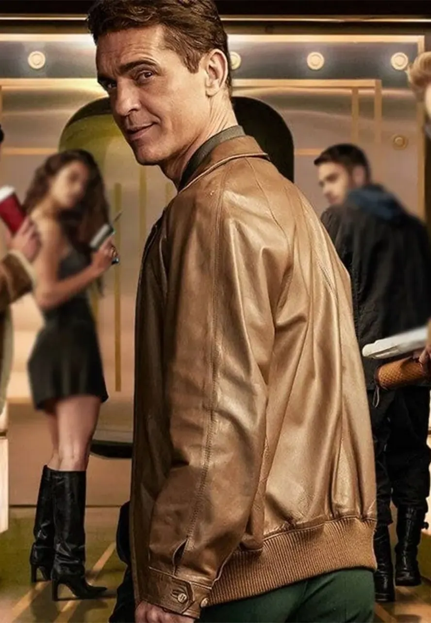 Pedro Alonso Berlin S01 Brown Leather Jacket pedro alonso leather jacket