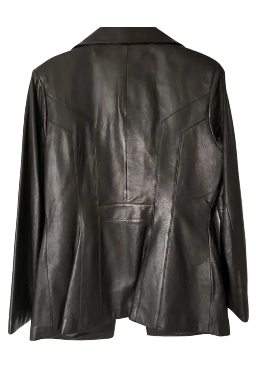 Pelle Studio Black Leather Jacket pelle studio black leather jacket for mens