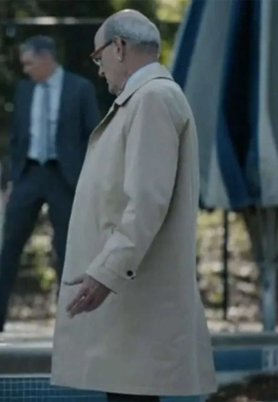 DTF St. Louis S01 Donoghue Homer Beige Coat richard jenkins coat