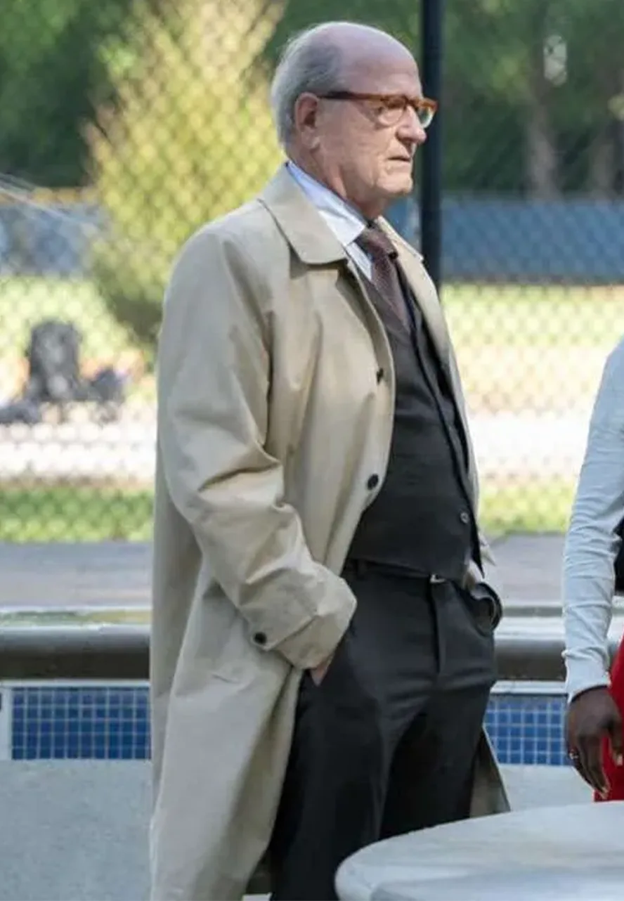 DTF St. Louis S01 Donoghue Homer Beige Coat richard jenkins trench coat