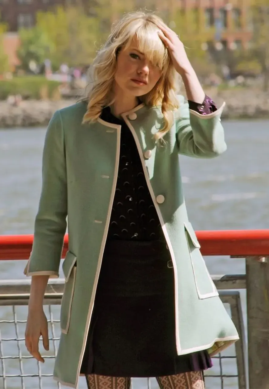 The Amazing Spider Man 2 Gwen Stacy Coat the amazing spider man 2 gwen stacy coat