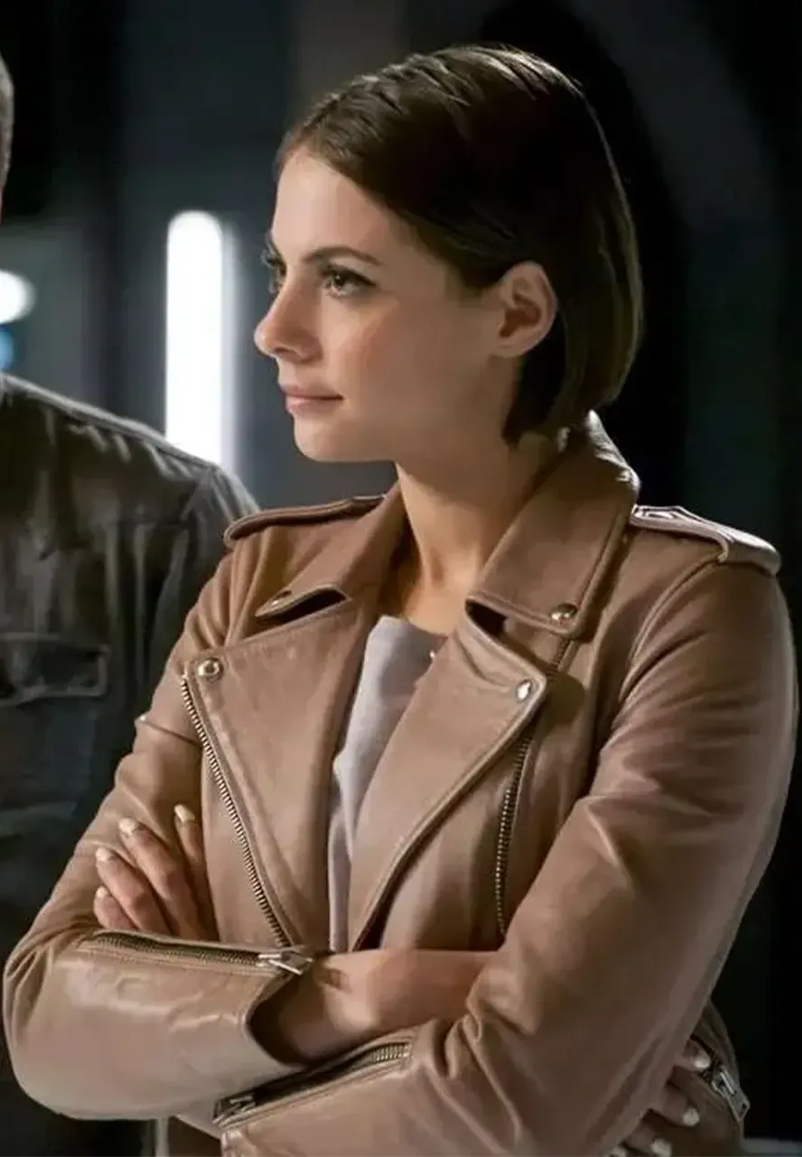Arrow S06 Thea Queen Leather Jacket thea queen leather jacket