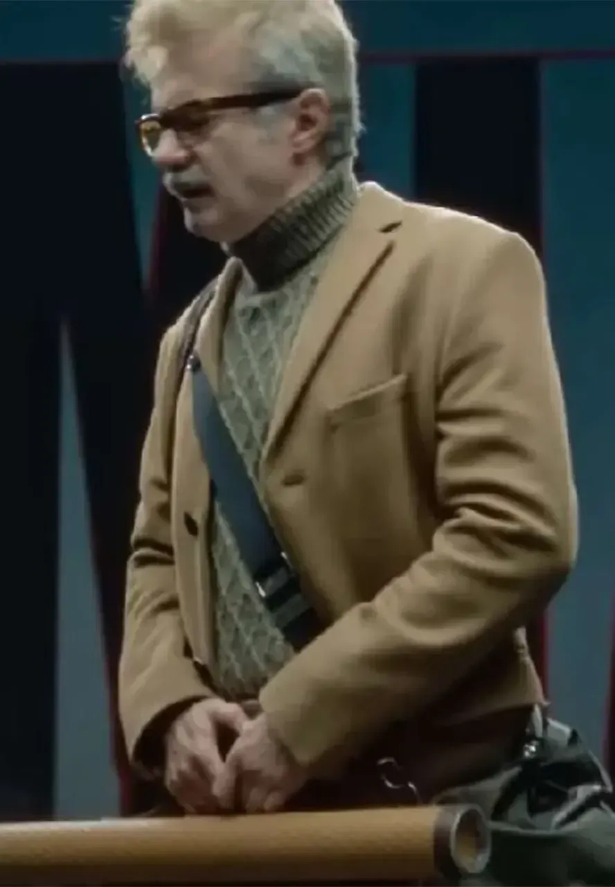 Berlin S01 Damián Brown Coat tristan ulloa brown coat