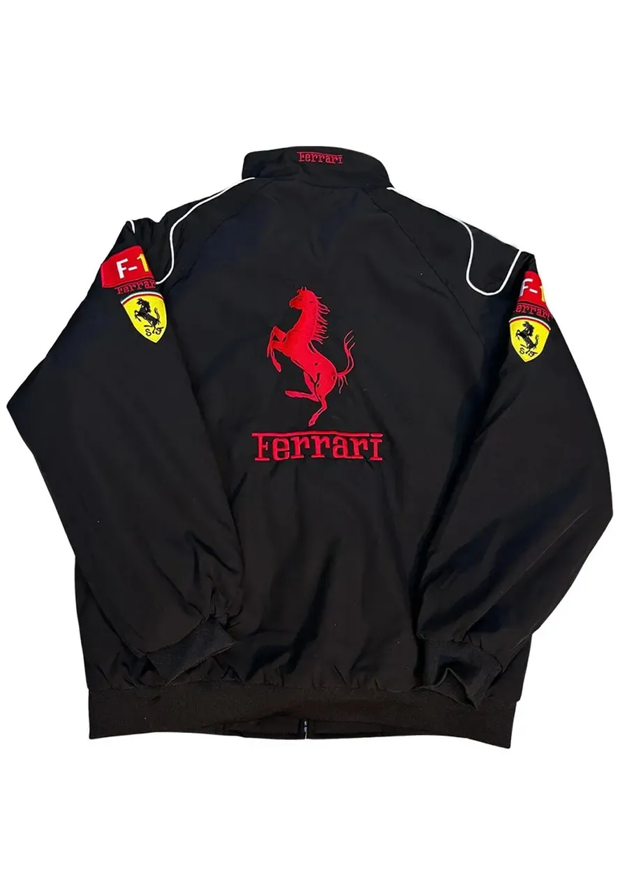 UPS F1 Ferrari Bomber Jacket ups ferrari jacket
