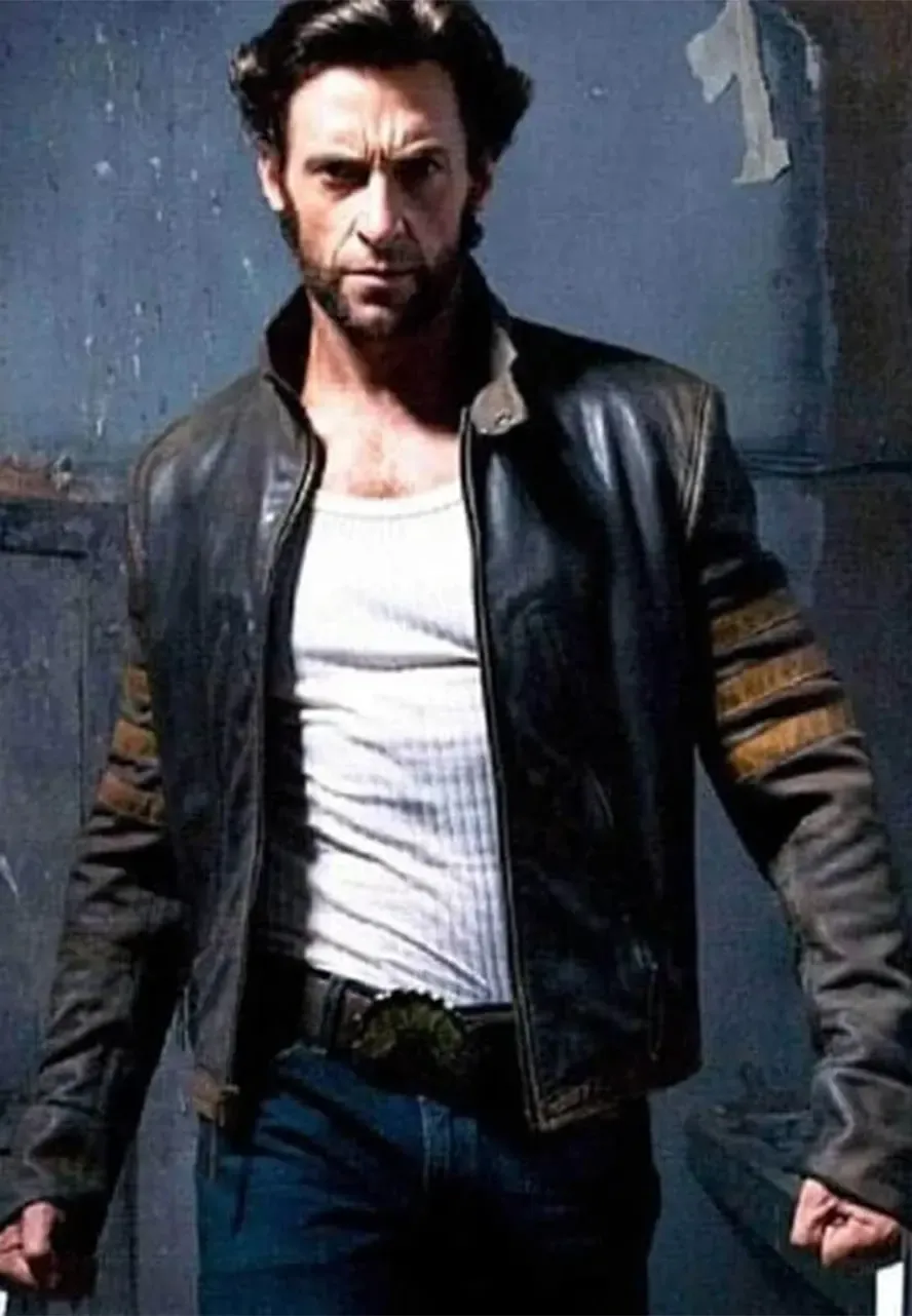 X-Men Origins Wolverine Leather Jacket wolverine leather jacket