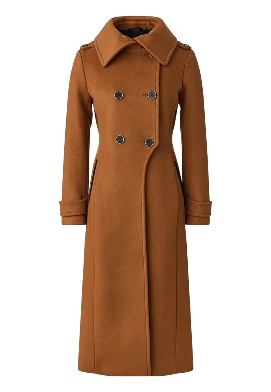 Women’s Double Face Elodie Military Coat womens double face elodie military coat
