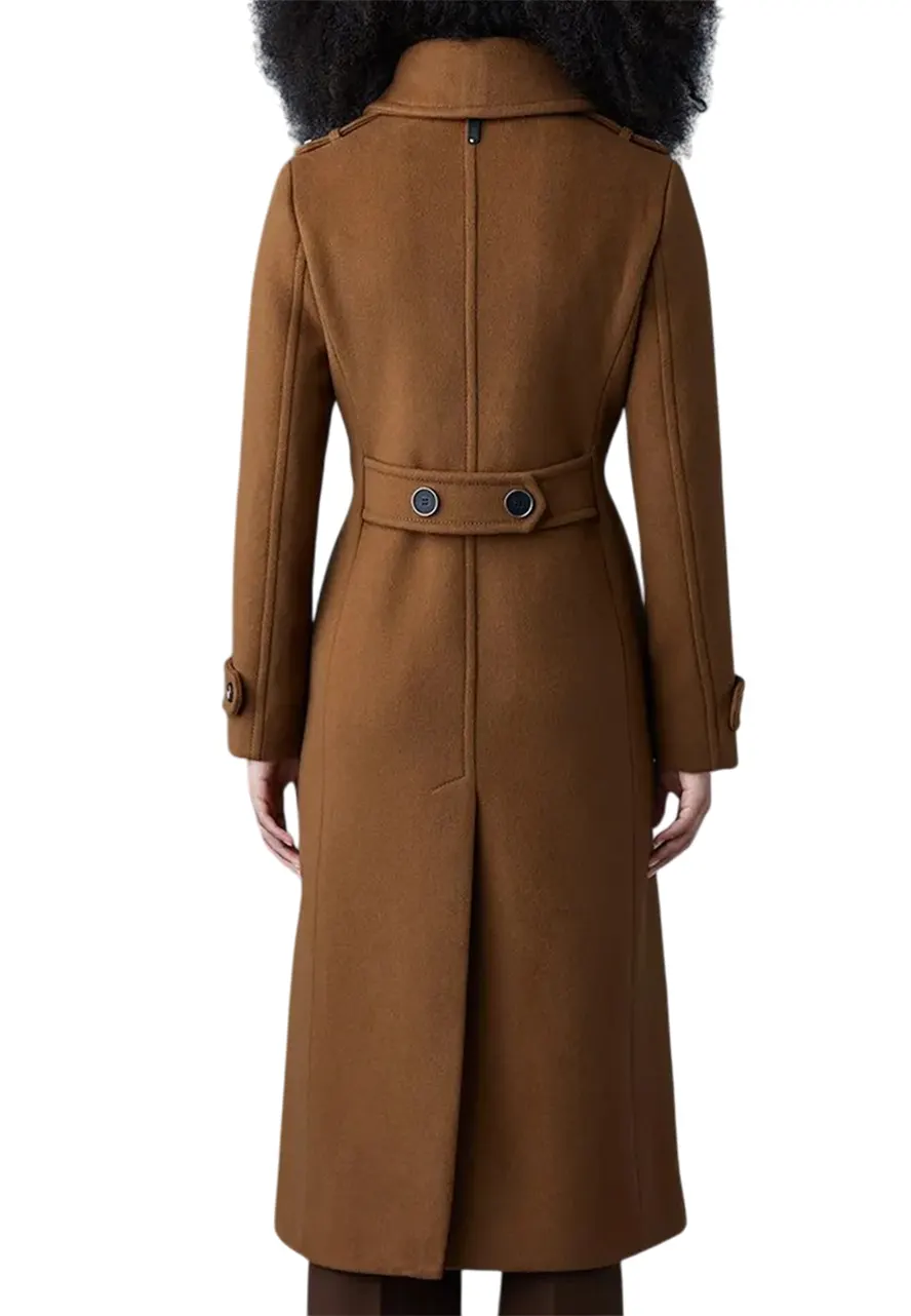 Women’s Double Face Elodie Military Coat womens elodie military coat