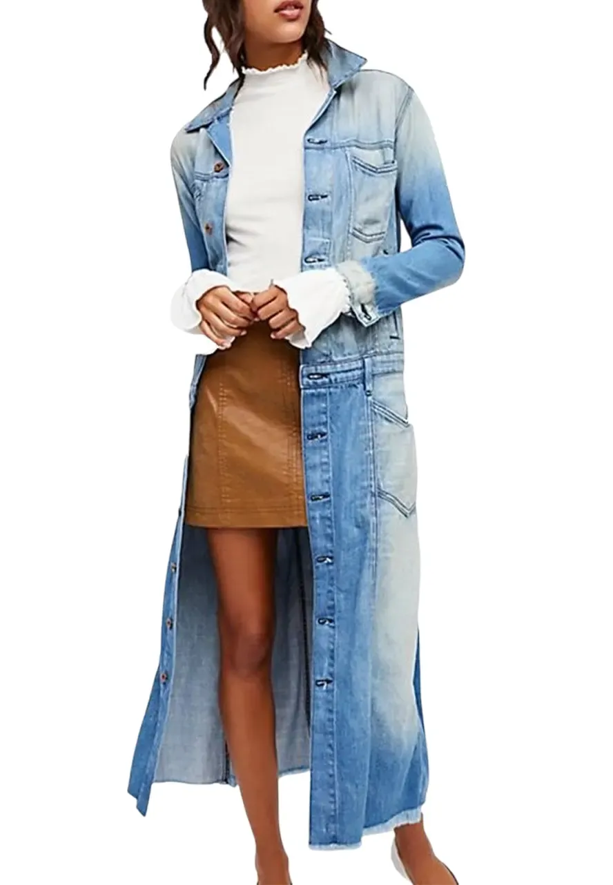 Arrow S07 Zoe Ramirez Denim Coat zoe ramirez coat