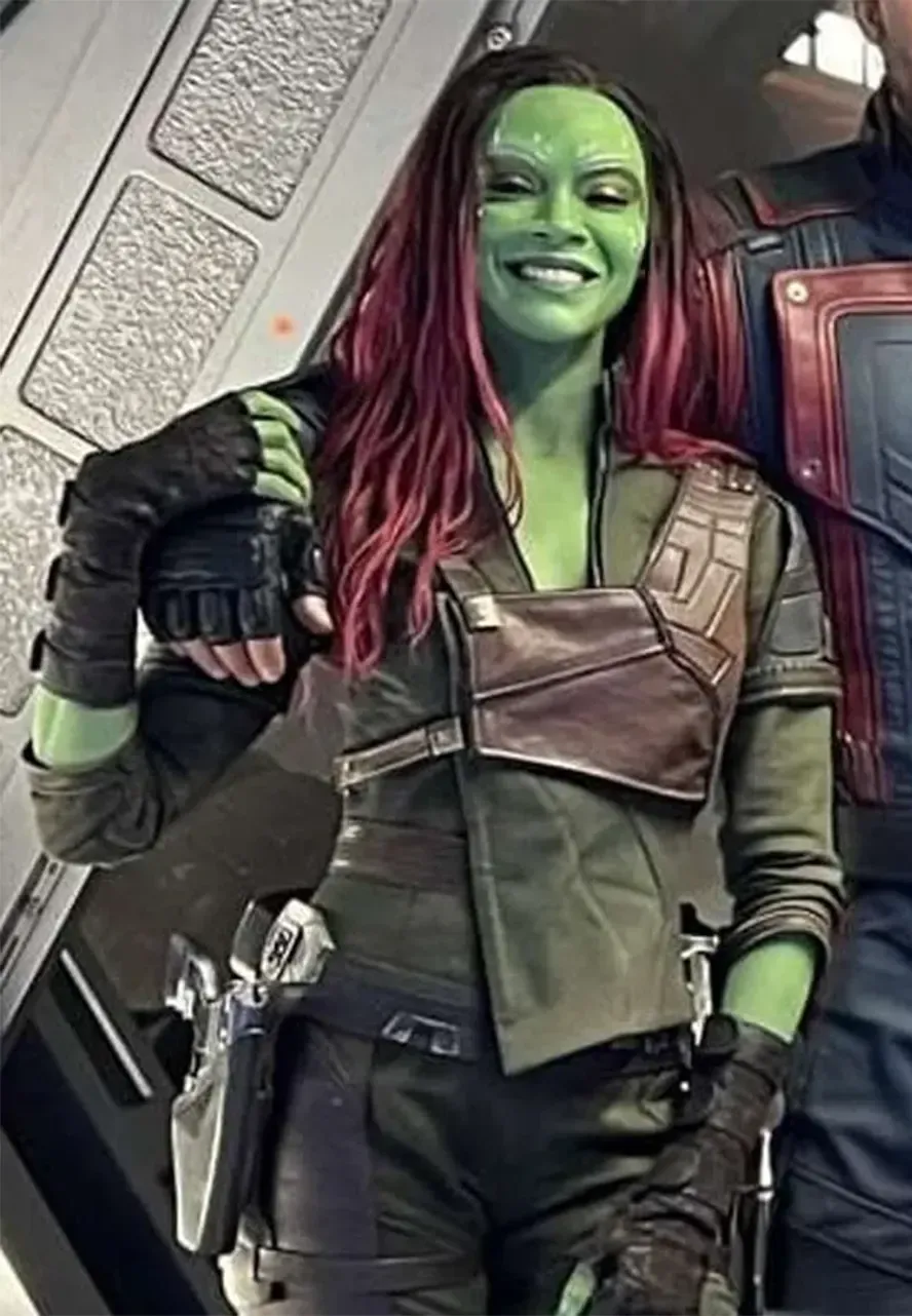 Guardians of the Galaxy Vol. 3 Zoe Saldana Jacket zoe saldana jacket