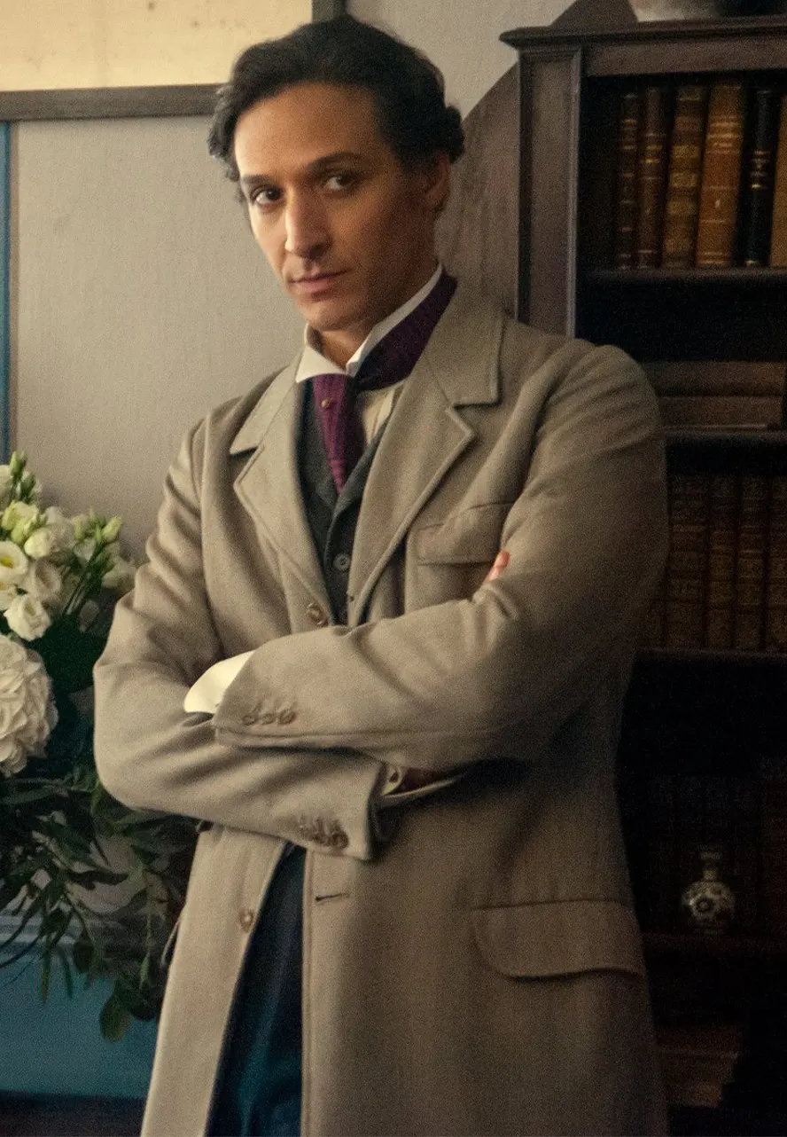 The Law According to Lidia Poët S02 Andrea Caracciolo Blazer andrea caracciolo blazer