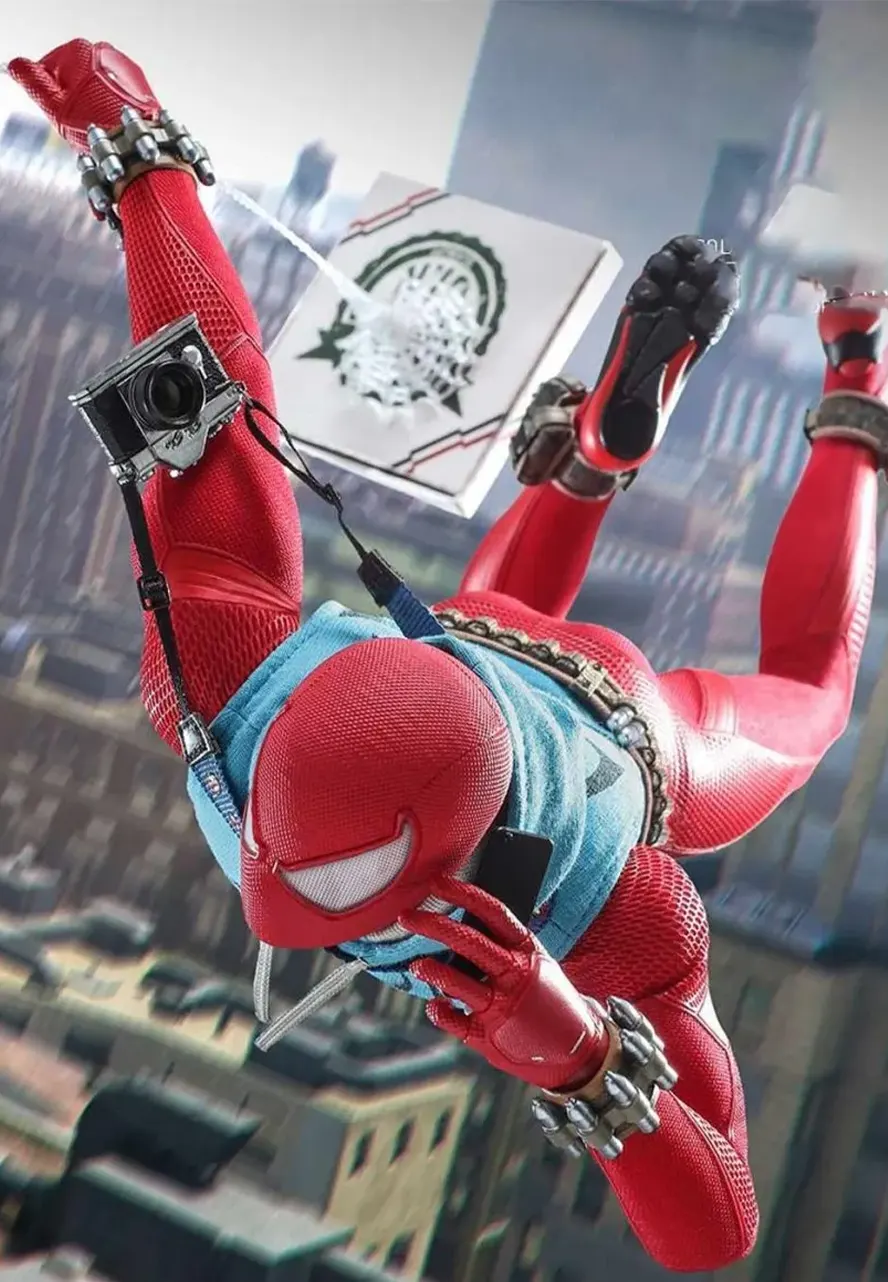 Spiderman Ben Reilly Scarlet Hooded Vest ben reilly scaled vest