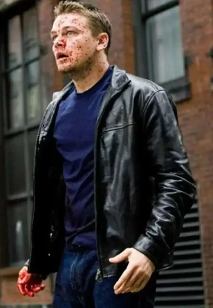 The Departed Leonardo Dicaprio Leather Jacket billy costigan leather jacket