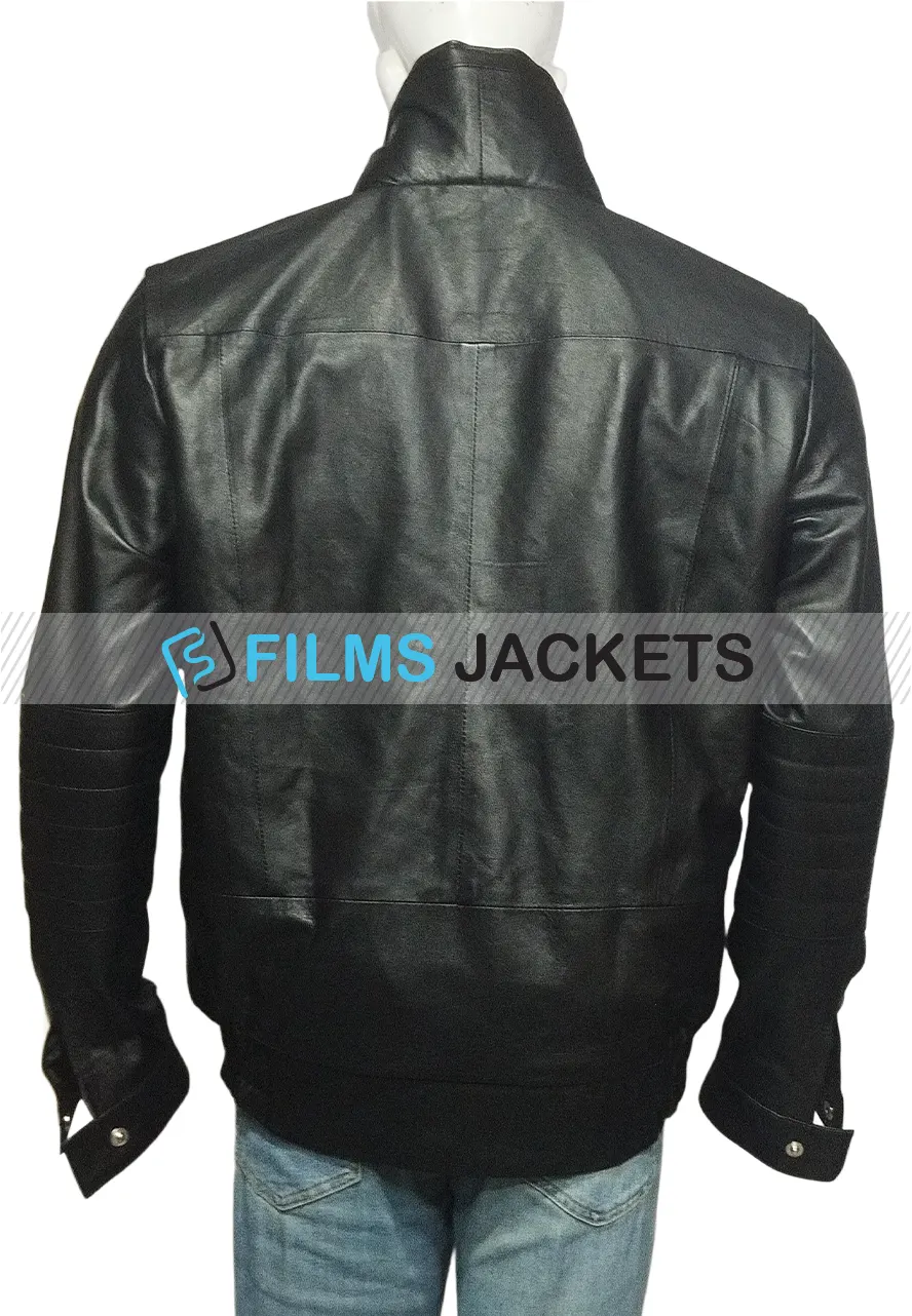 Johnny Depp Black Mass Leather Jacket black mass leather jacket