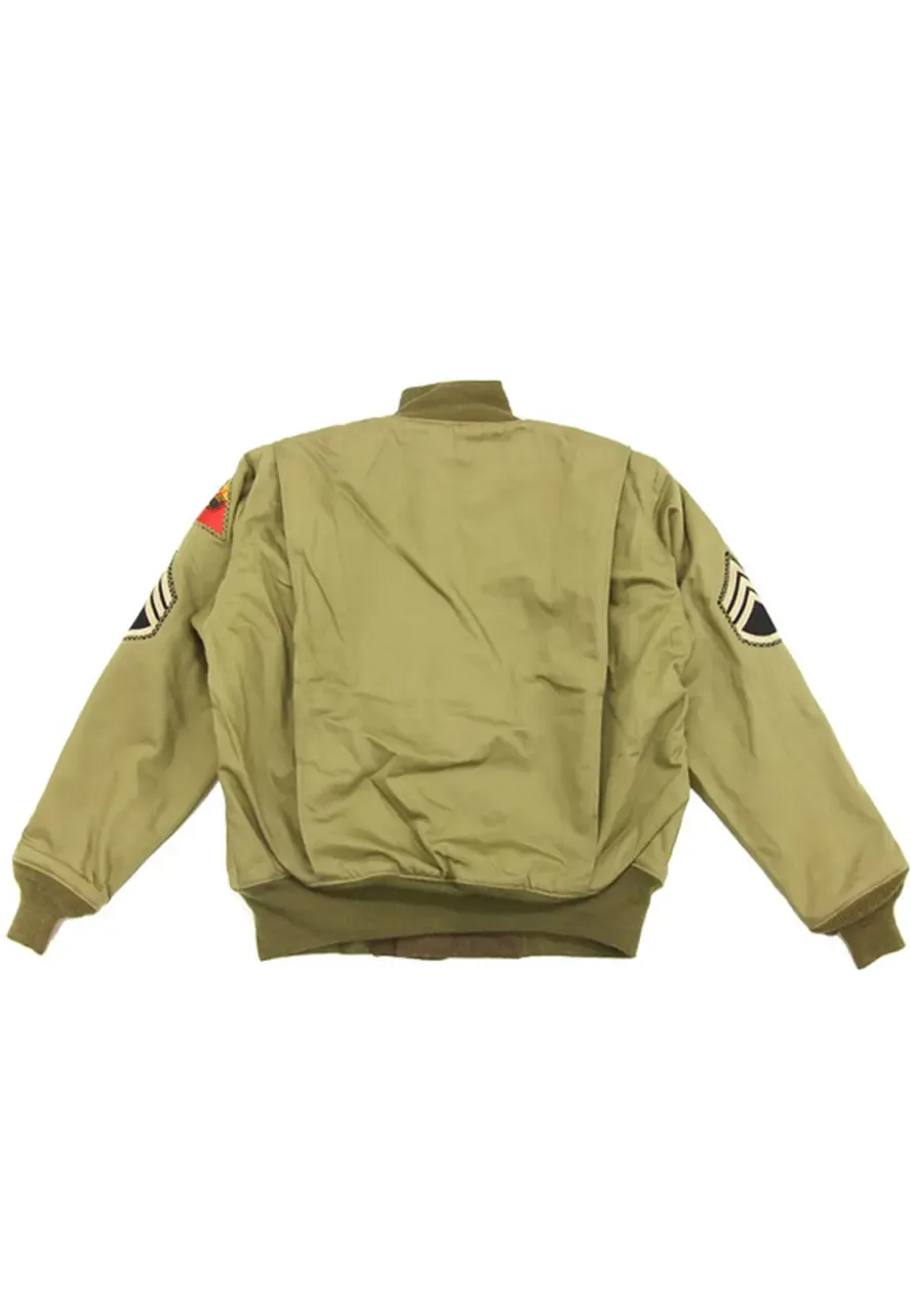 Brad Pitt Fury Wardaddy Military Jacket brad pitt fury wardaddy jacket