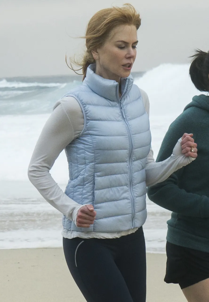 Big Little Lies Celeste Wright Puffer Vest celeste wright puffer vest