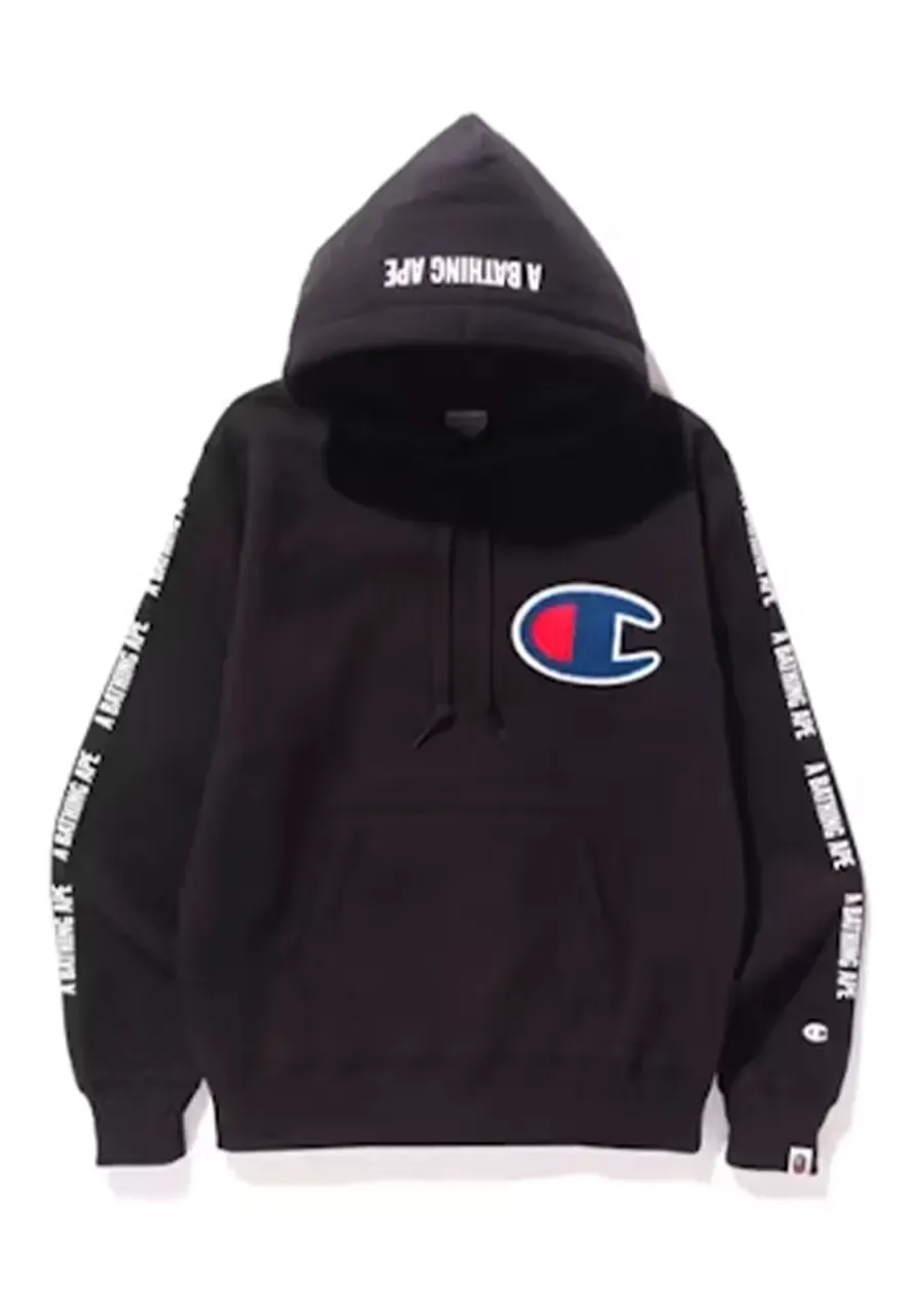 Champion Bape Hoodie champion bape black hoodie