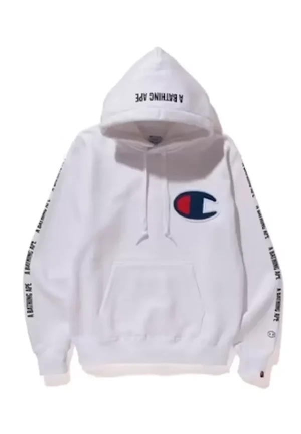 champion bape hoodie