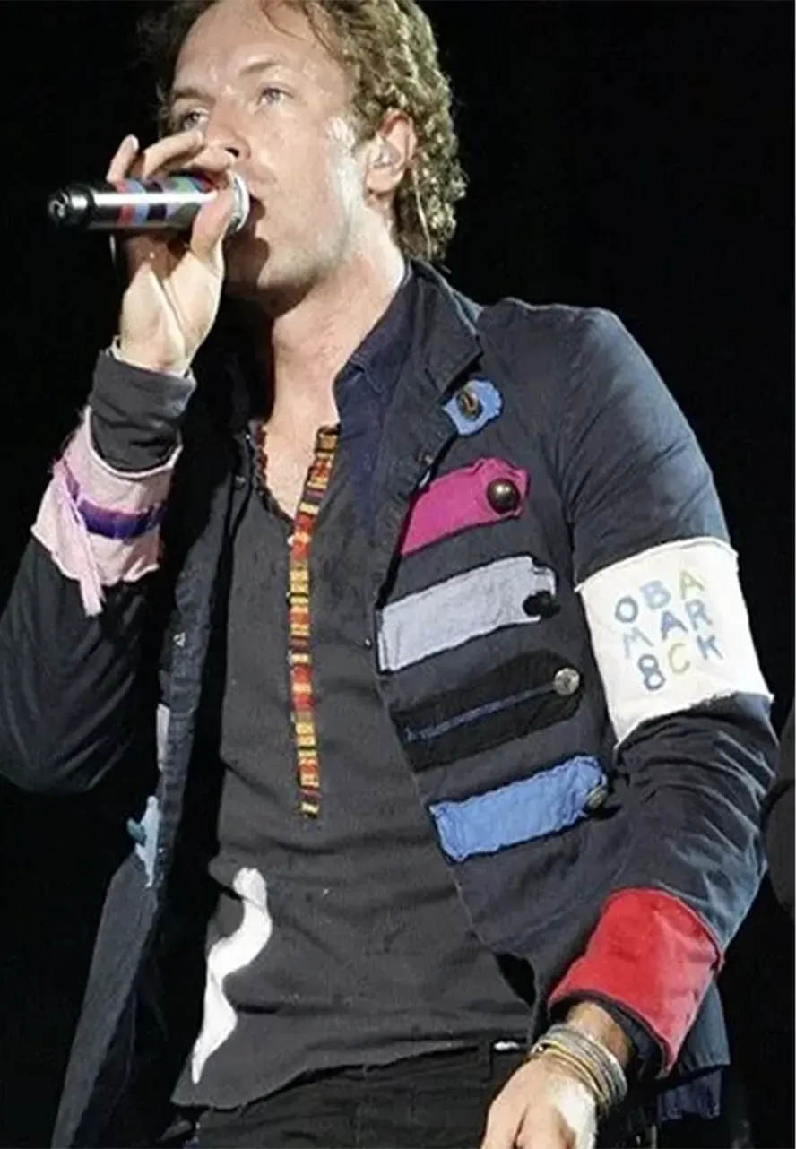 Chris Martin Viva La Vida Jacket chris martin jacket