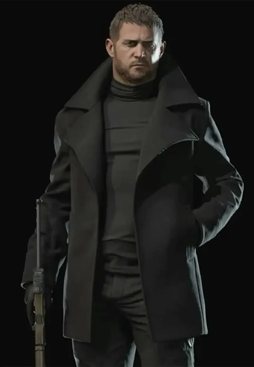 Resident Evil 8 Chris Redfield Black Coat chris redfield black coat