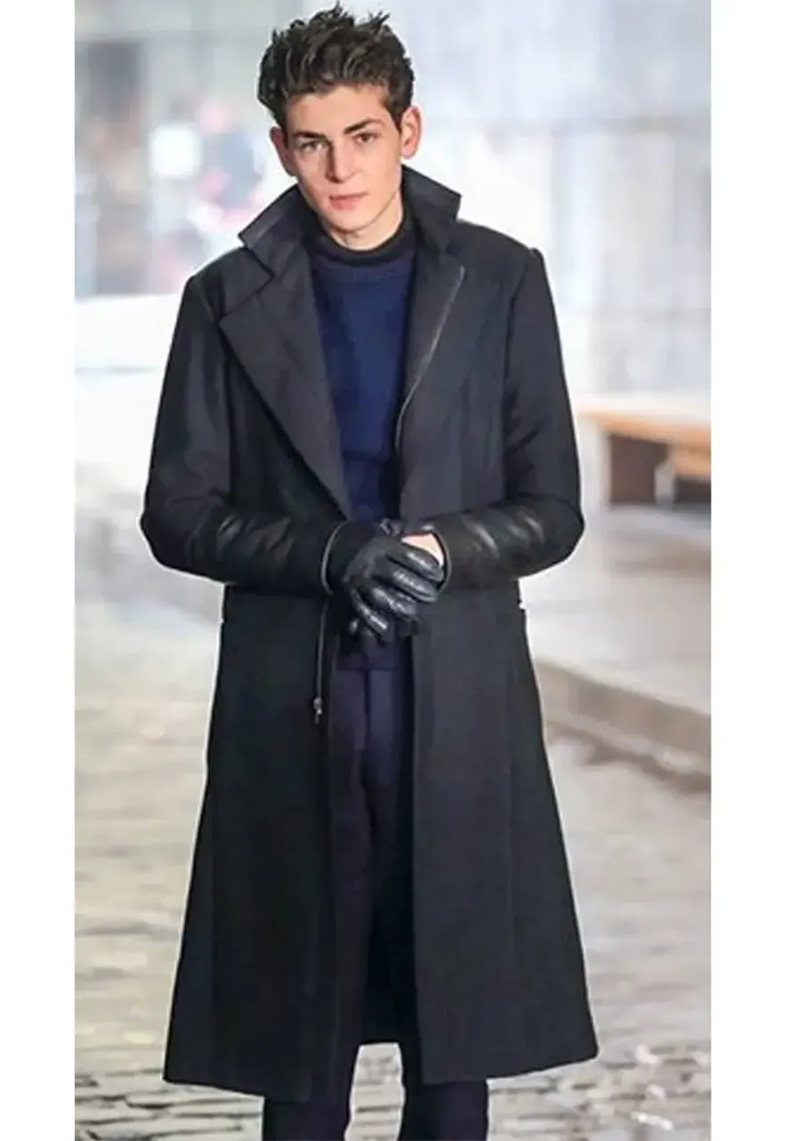 David Mazouz Gotham Season 5 Coat david mazouz gotham season 5 coat