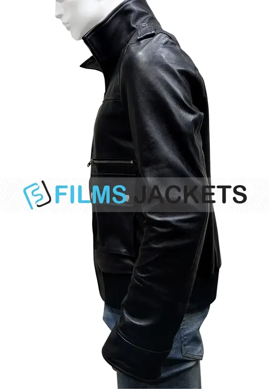 True Blood Eric Northman Black Leather Jacket eric northman brown leather jacket