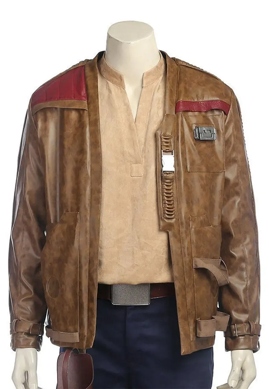 Star Wars The Last Jedi Finn Leather Jacket finn leather jacket