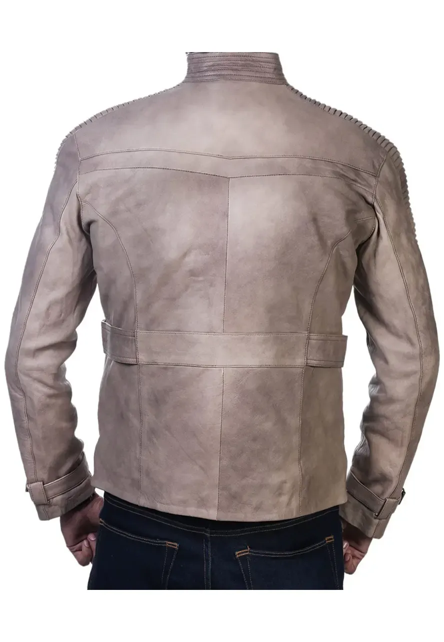 Star Wars Poe Dameron and Finn Leather Jacket finn leather jacket