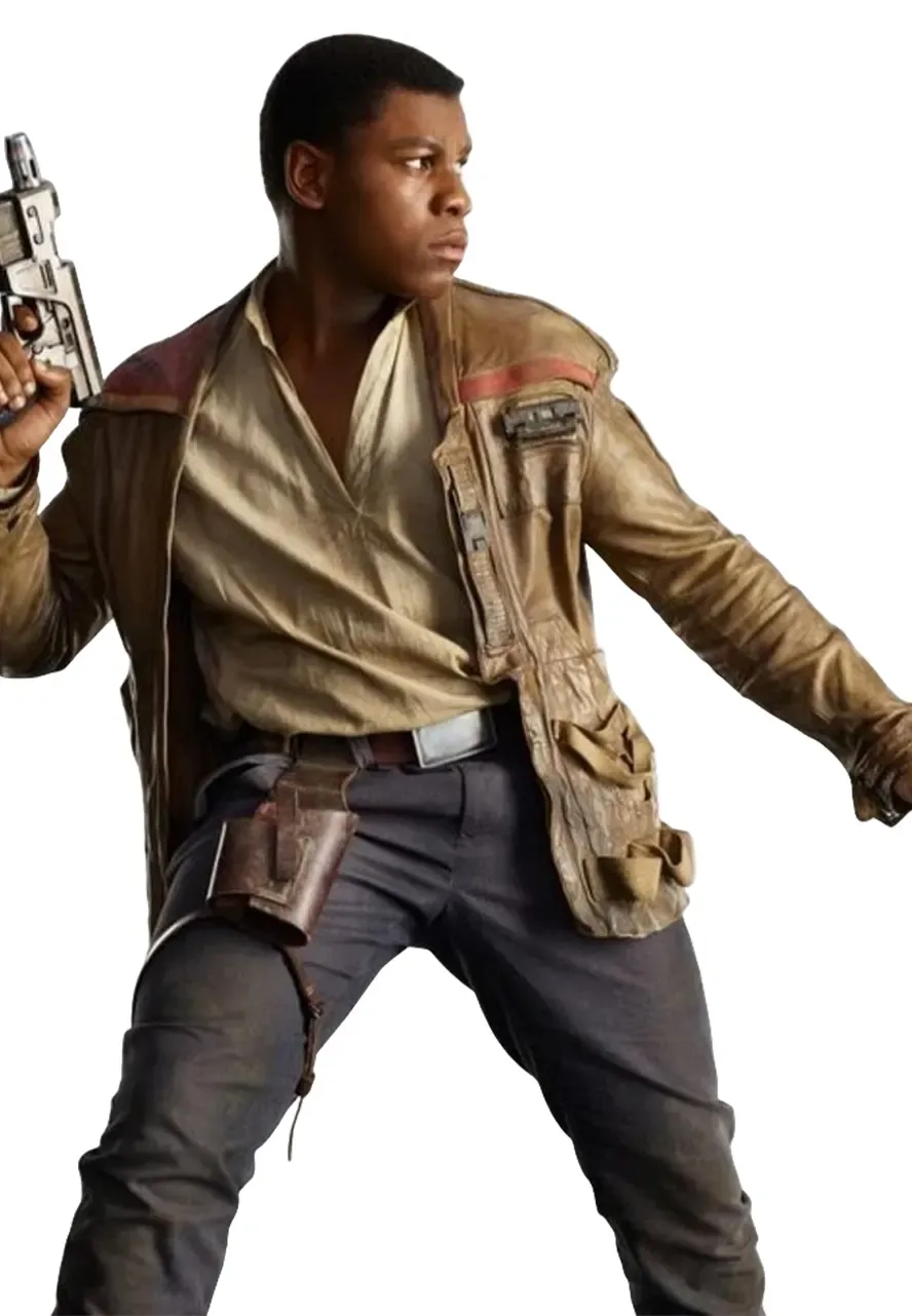 Star Wars The Last Jedi Finn Leather Jacket finn star wars the last jedi jacket