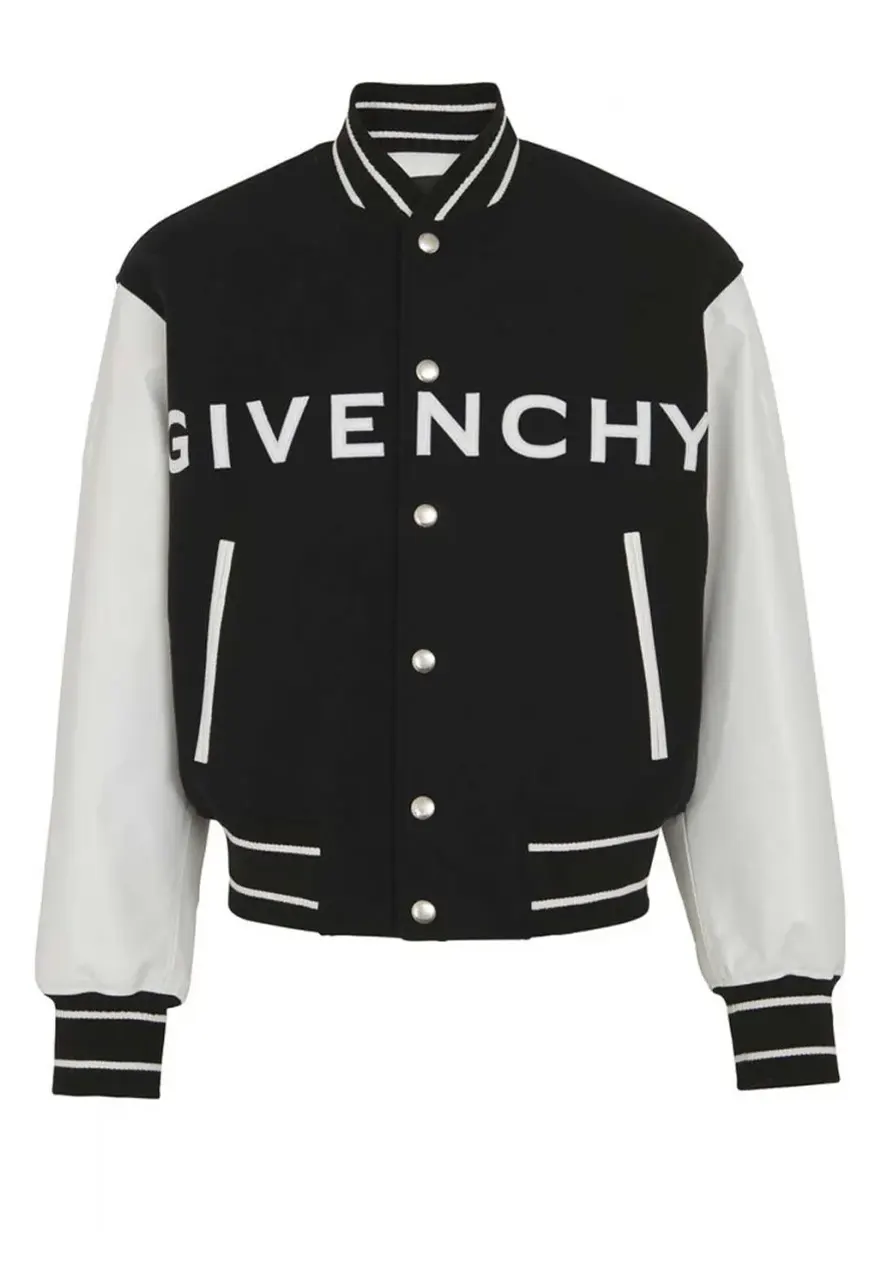 Givenchy Logo Varsity Jacket givenchy varsity jacket