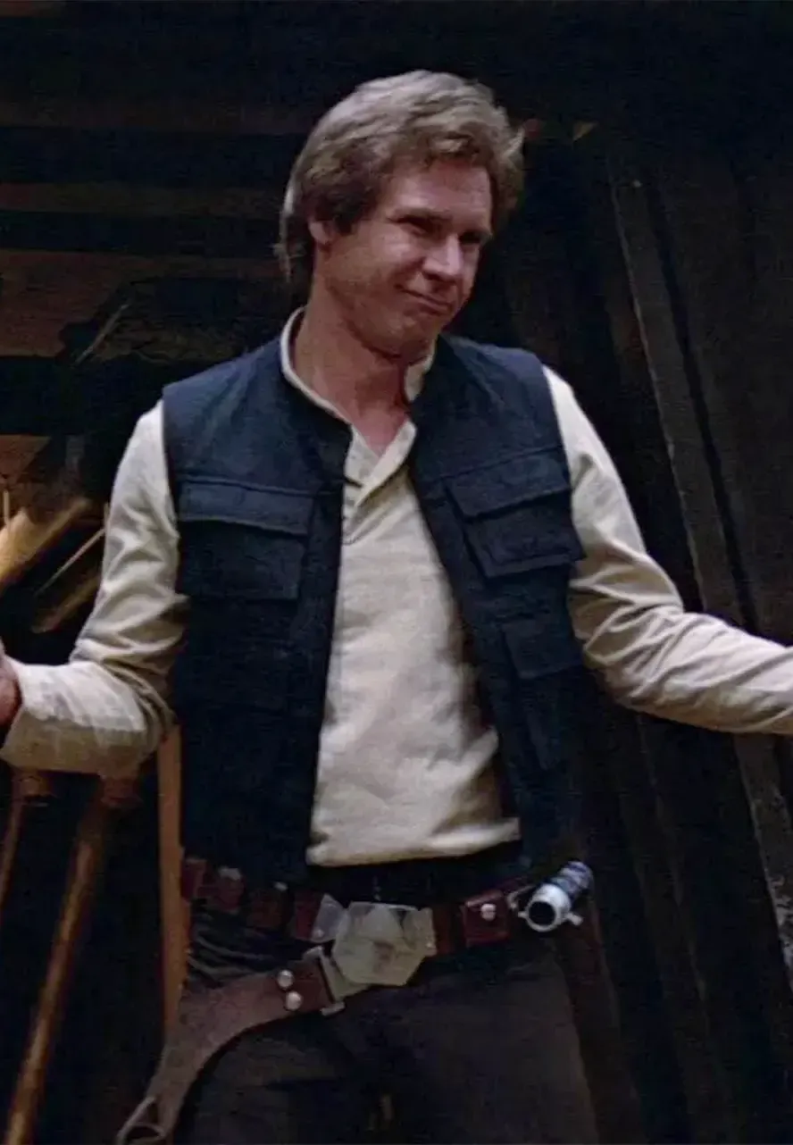 Han Solo Star Wars Return of the Jedi Vest han solo leather vest