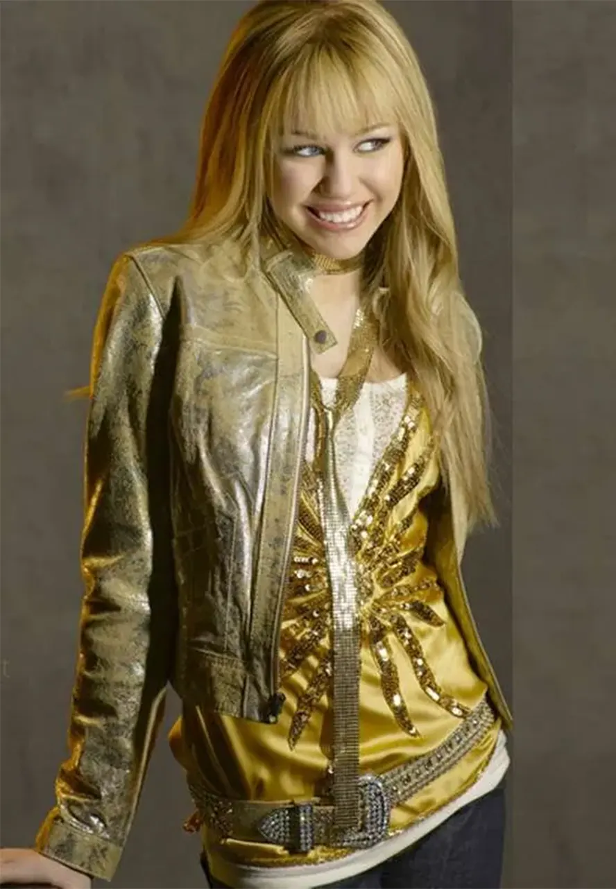 Hannah Montana Gold Jacket hannah montana gold jacket