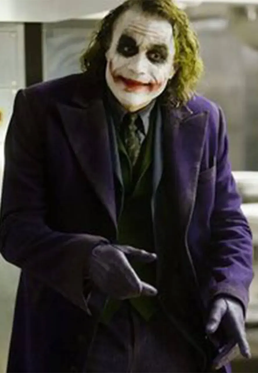 Joker The Dark Knight Heath Ledger Coat heath ledger coat