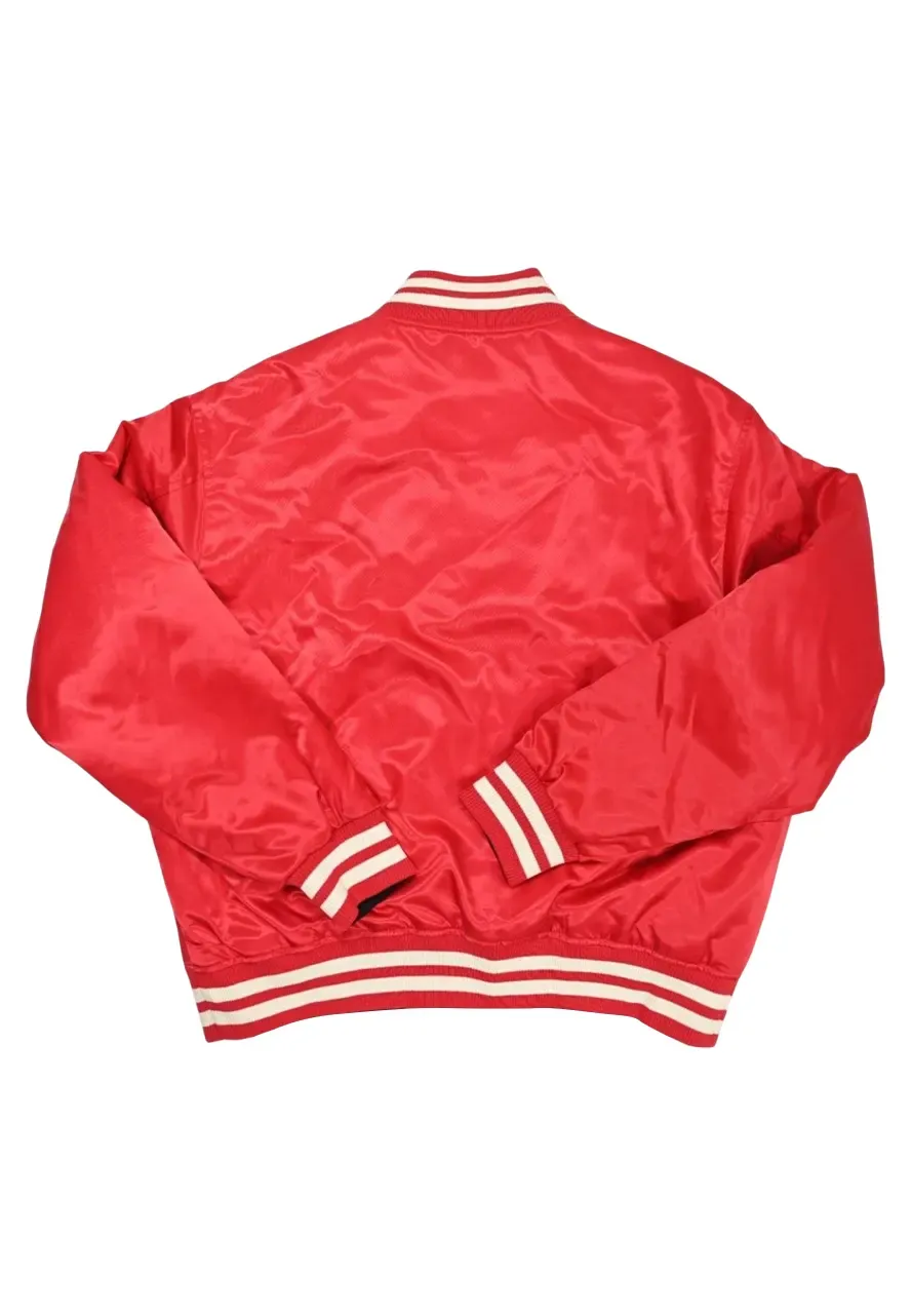 Off Campus John Tucker Red Varsity Jacket jalen thomas brooks red varsity jacket